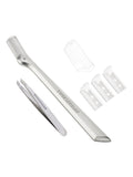 Tweezerman brow grooming razor and tweezer set, UK version