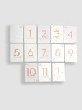 JoJo Maman Bébé baby milestone cards set of 26 (British brand)