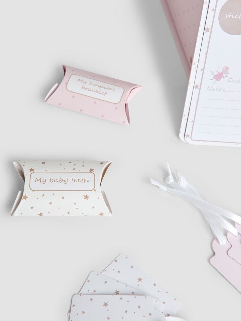 JoJo Maman Bébé Pink Fairy Mouse memory box, UK version