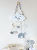 Next JoJo Maman Bébé Born in 2026 Wooden Wall Hanging- Buy online at McGrocer
