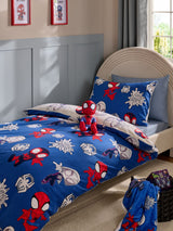 Spidey and Friends Supersoft 100% Brushed Cotton Duvet Cover and Pillowcase Set