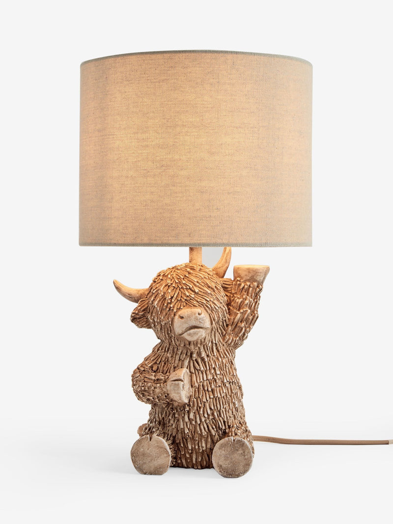 Hamish table lamp natural 37.5cm - British product
