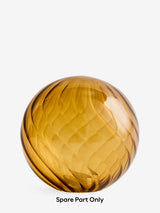 Next Freya Floor Lamp Amber Orange Glass Shade F49662 15.5cm x 16cm- Buy online at McGrocer