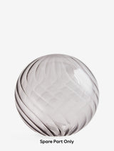 Next Freya Smoke Grey Floor Lamp Glass Shade 15.5cm- Buy online at McGrocer