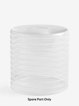 Next Clear Milan Linear Medium Glass Shade for AR4115 - 15cm- Buy online at McGrocer