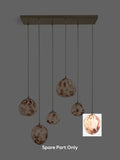 Multi Elodie Linear medium glass shade spare part, imported from the UK