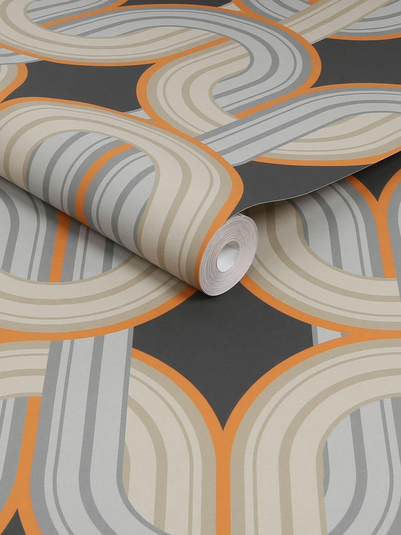 Graham & Brown In the Loop wallpaper sample, UK version