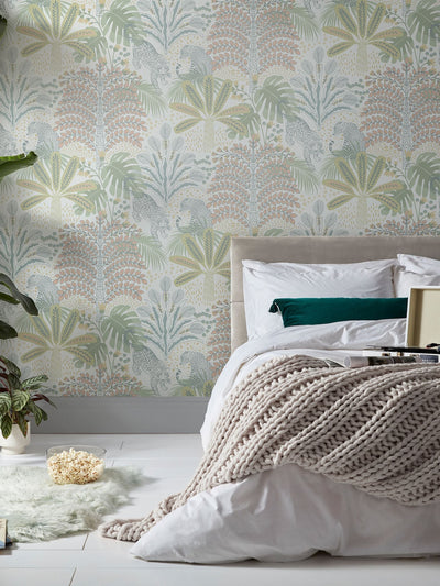 Next Graham & Brown Pastels Envy Savannah Wallpaper Sample A4- Buy online at McGrocer