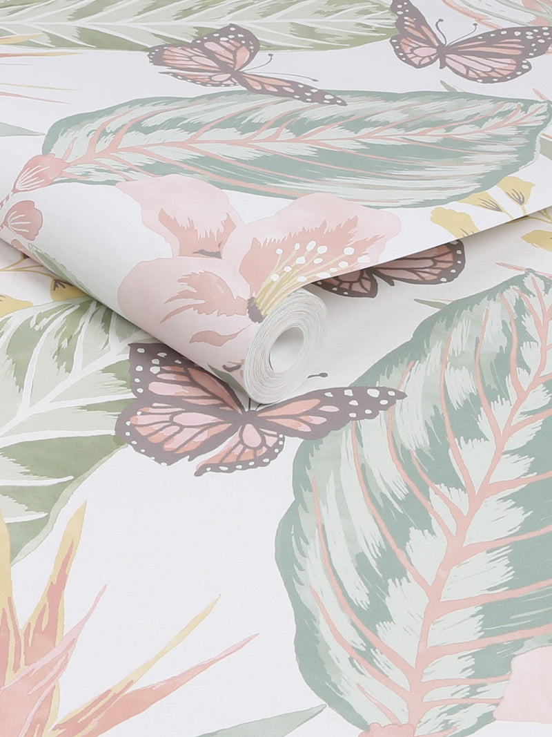 Graham & Brown Eden pastel wallpaper sample A4 - British product