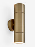 Wall light Ashfield 2-light 21cm bronze finish, UK version