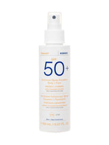 Next Korres Yoghurt Spray Emulsion Body + Face Sunscreen SPF50+ 150ml- Buy online at McGrocer