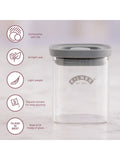 Set of 6 Kilner clear fresh storage spice jars 160ml, UK version