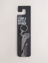 Next 2-in-1 Beard Comb and Bottle Opener Keyring- Buy online at McGrocer