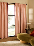 MADE.COM Audley rust orange velvet curtains, UK version