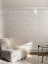 Next Neutral Silhouette Floral Wallpaper Sample A4- Buy online at McGrocer