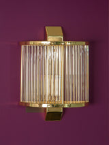 Next Fifty Five South Gold Salasco Wall Light with Shade- Buy online at McGrocer