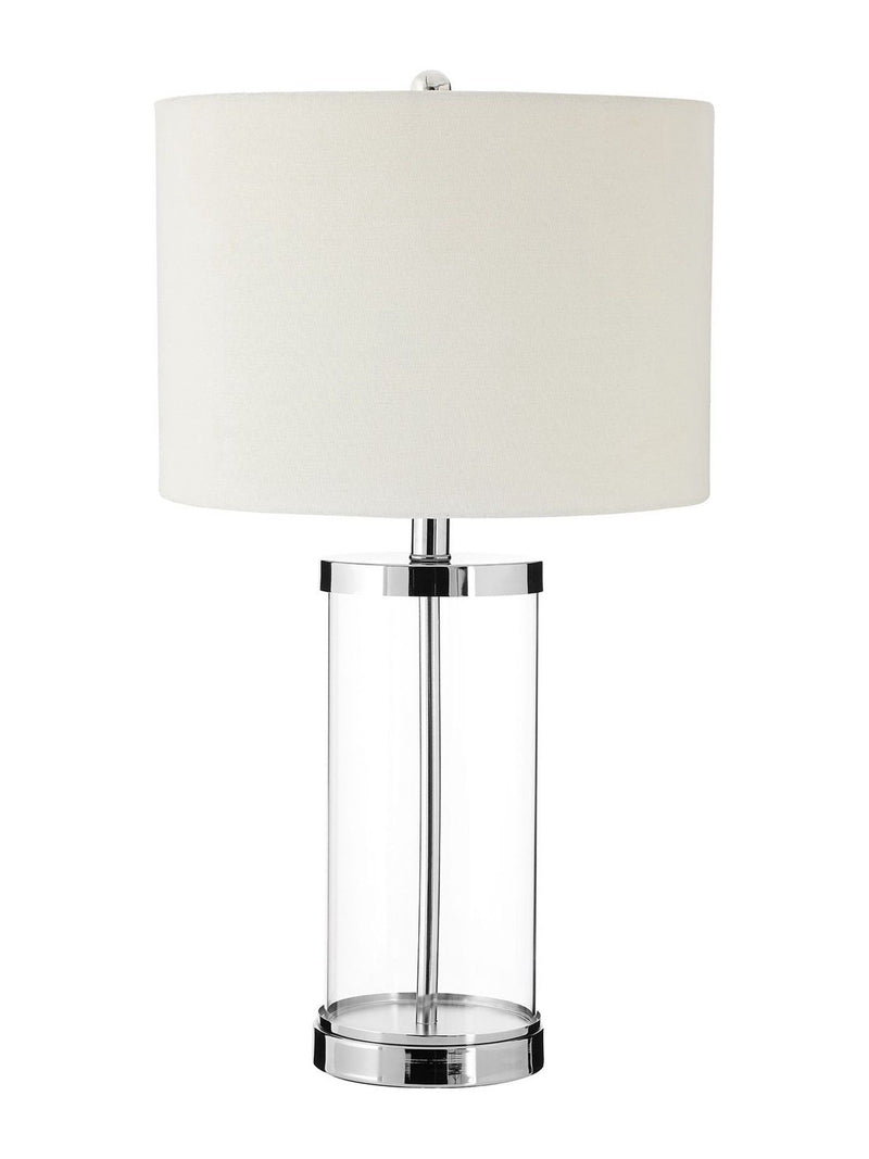 Fifty Five South silver Franklyn table lamp (British brand)