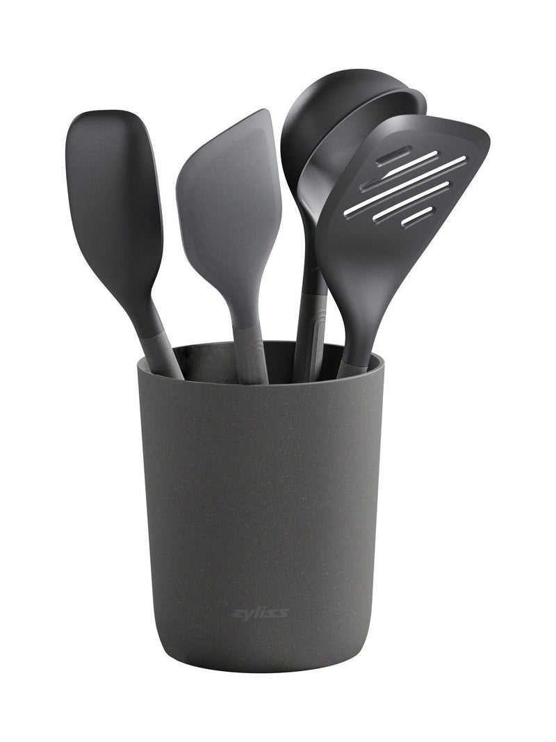 Zyliss 5-Piece Beluga Grey Utensil Set (British brand)