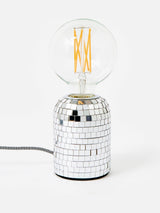 Next Oliver Bonas Silver Disco Vico Table Lamp Base- Buy online at McGrocer