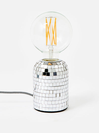 Next Oliver Bonas Silver Disco Vico Table Lamp Base- Buy online at McGrocer