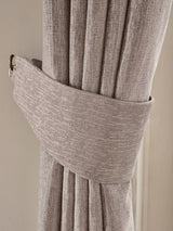 Next Natural Heavyweight Chenille Curtain Tie Backs - 71cm (Set of 2)- Buy online at McGrocer