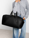 Katie Loxton black weekend holdall in 100% PU - British product