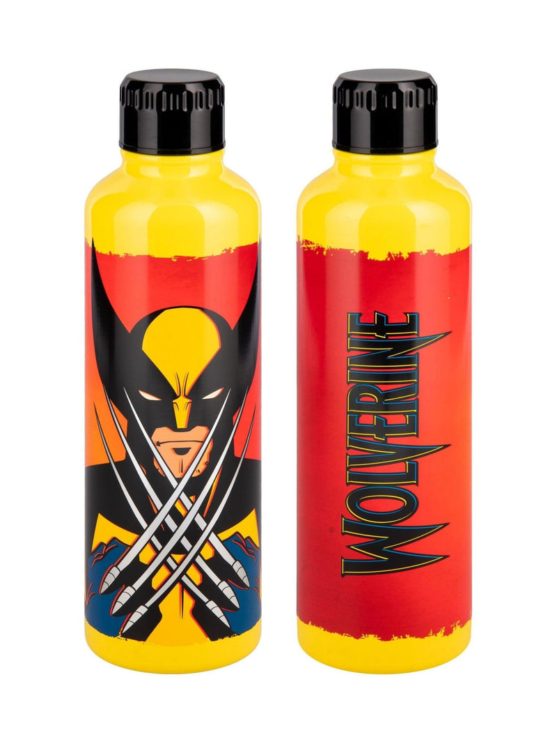 Marvel Wolverine print stainless steel water bottle, imported from the UK