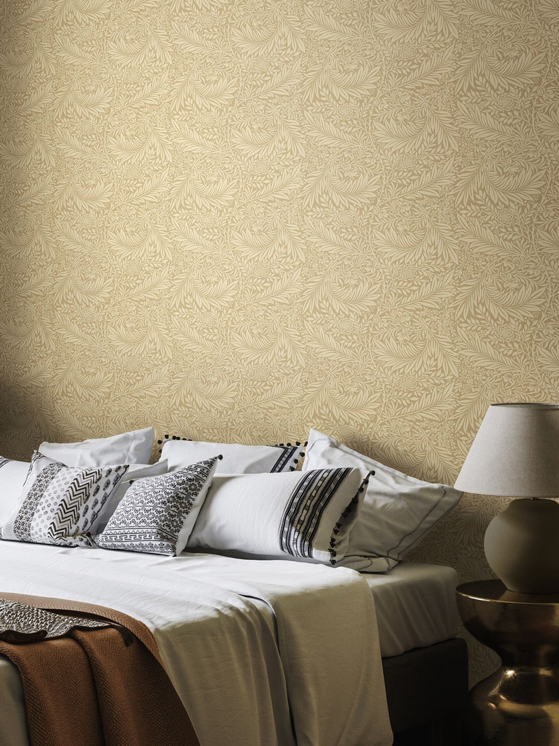 Hoopla Walls Straw Leaf Vine wallpaper 10m, imported from the UK