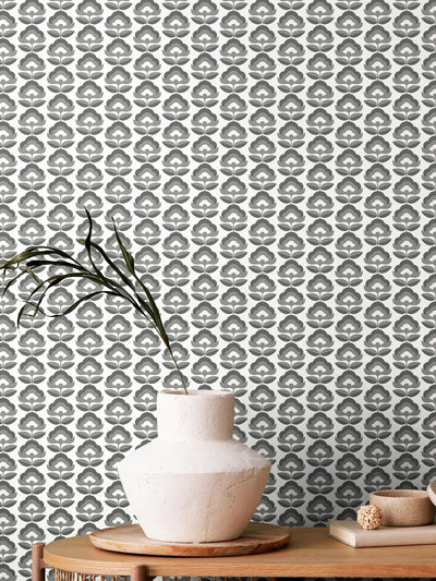 Next Hoopla Walls Chalkboard Retro Flower Wallpaper 10M- Buy online at McGrocer
