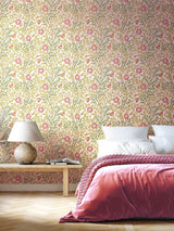 Next Hoopla Walls Rose Pink Rosehip Trial Wallpaper 10m x 50cm- Buy online at McGrocer