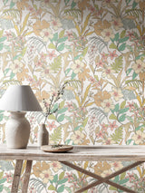 Next Hoopla Walls Chalk and Sand Oasis Wallpaper 10M- Buy online at McGrocer