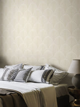 Next Hoopla Walls Chalk Leaf Fan Wallpaper 10m- Buy online at McGrocer