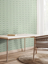 Next Hoopla Walls Mint Green Sunray Diamond Wallpaper 10M- Buy online at McGrocer