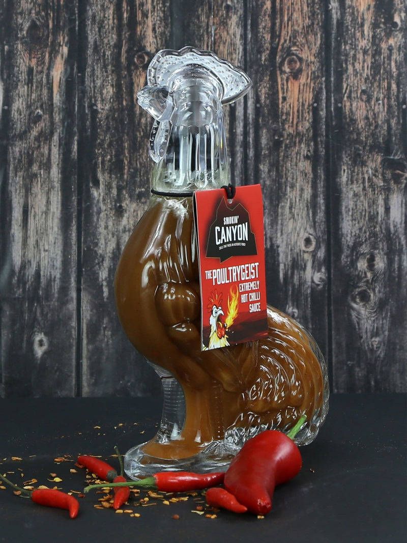 Kimm & Miller ghost and red jalapeno hot sauce gift set 180ml, UK version