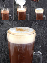 Next Kimm & Miller Costa Coffee Gift Set with Electric Milk Frother and Latte Glass- Buy online at McGrocer