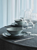 Broste Copenhagen Soft Blue Dinner Set for Four - British product