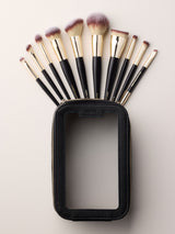 Next 10 Piece Makeup Brush Set with Travel Bag- Buy online at McGrocer