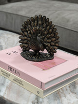 Next Libra Interiors Bronze Peacock Sculpture Table Decoration 17cm- Buy online at McGrocer