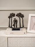 Libra Interiors bronze lovers arboretum sculpture, 29.5cm height, UK version
