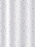 Showerdrape White Droplets Shower Curtain