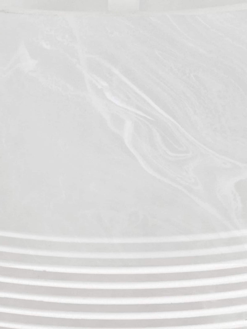 Showerdrape Frost Onyx White Bianco Bathroom Tumbler (British brand)