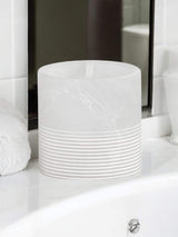 Next Showerdrape Frost Onyx White Bianco Striped Toothbrush Holder One- Buy online at McGrocer