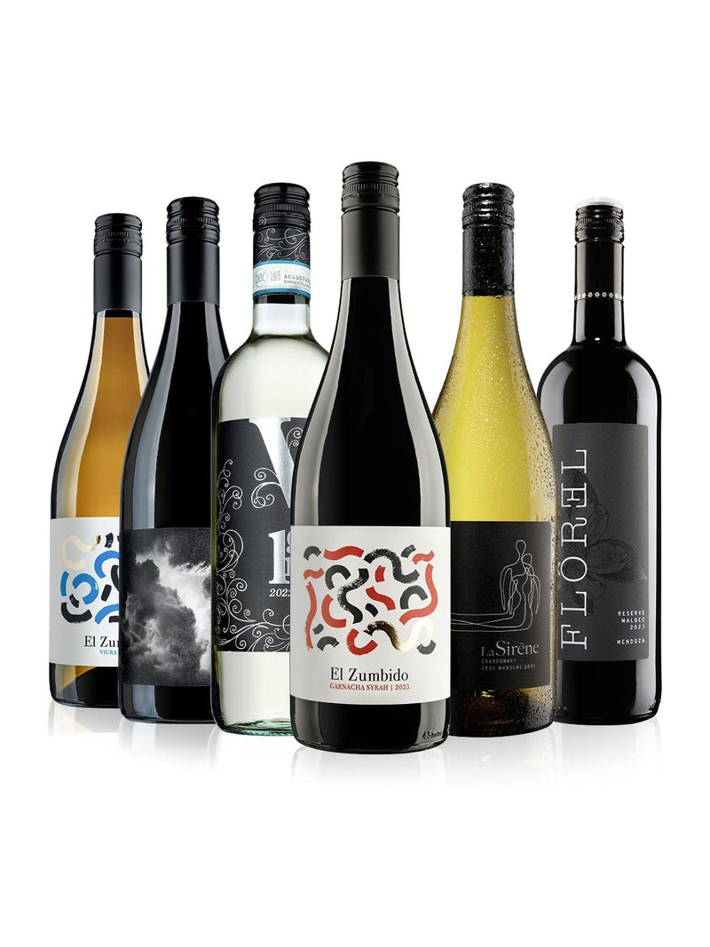 Virgin Wines 6 bottle mixed wine case (British brand)