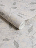 Graham & Brown silver leaf wallpaper sample A4 - British product