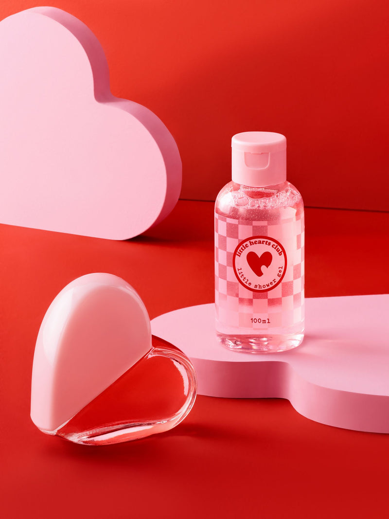 Little Hearts Club girls fragrance and shower gel set, UK version