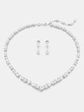 Swarovski Silver Mesmera Mixed Cuts Rhodium Plated Jewellery Set