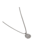 DCK Silver Tone Stainless Steel Compass Necklace - British product