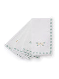 Sophie Allport Embroidered Dragonfly Napkins Off White 41cm Square (British brand)