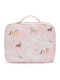 Sophie Allport pale pink pony insulated lunch bag (British brand)