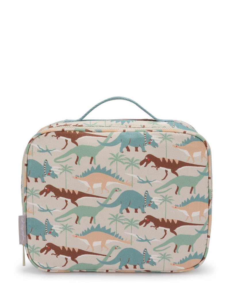Sophie Allport Natural Dinosaur Camouflage Lunch Bag (British brand)